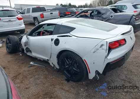 2017 Chevrolet Corvette Stingray из США, поврежденный, VIN 1G1YB2D7XH5103482